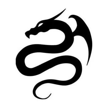 ARTEMISS Drak - plastová šablona 067D Rozměr: B 14,5x14,5cm