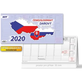 Kalendář Česko/slovenský kalendář 2020 - MFP