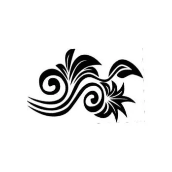 ARTEMISS Květinka - plastová šablona 147 Rozměr: C 14,5x14,5cm