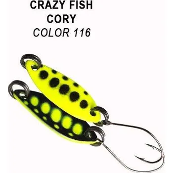 Umělá nástraha Plandavka Crazy Fish Cory 21mm 1,1g color 116