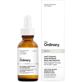 Pleťový olej The Ordinary 100% Organic Cold-Pressed Rose Hip Seed oil 30 ml organický za studena lisovaný olej ze semen šípků