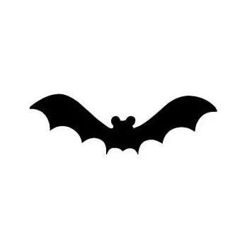 Výtvárné potřeby ARTEMISS Netopýr - plastová šablona 209 Rozměr: D 29x29cm