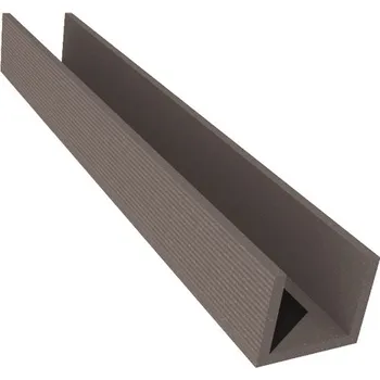 Plot WPC U-profil velký Duofuse kamenná šedá dl. 2,02m