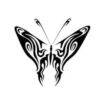 ARTEMISS Motýl - plastová šablona 161 Rozměr: C 14,5x14,5cm