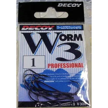 Rybářský háček Háček Decoy Worm Professional Vel.2/0 (9ks)