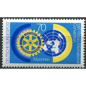 Poštovní známka (1987) MiNr. 1327 ** - Německo - Rotary klub, Mnichov
