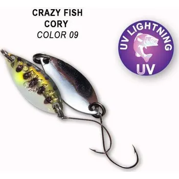 Umělá nástraha Plandavka Crazy Fish Cory 21mm 1,1g color