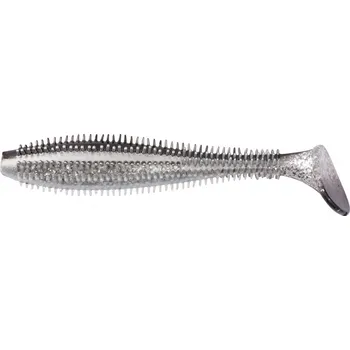Gumová nástraha Ripper Fox Rage Spikey Shad 6cm Silver Bleak