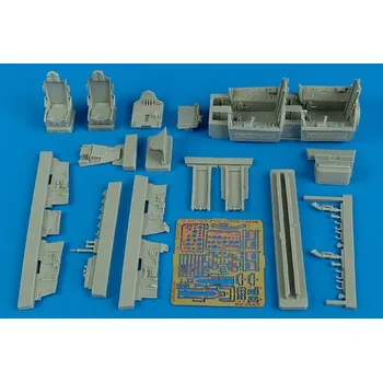 Plastikový model Aires 1/48 F-100F Super Sabre cockpit set - (late version)
