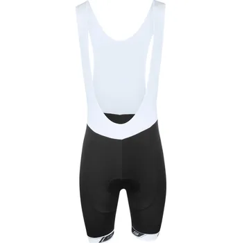 Cyklistické kalhoty Kraťasy Force B38 černé s laclem 3XL