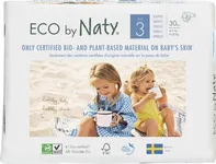 Naty Eco 3 Midi 4 - 9 kg 30 ks