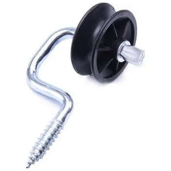 Ohradník Izolátor rohový s rolnou vrutový