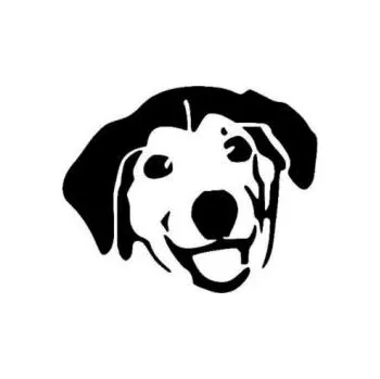 ARTEMISS Hlava pes - plastová šablona 112 Rozměr: B 14,5x14,5cm