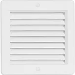 Haco Větrací mřížka s rámečkem a síťovinou VM, bílá