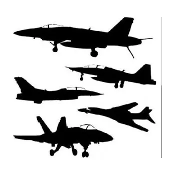 ARTEMISS Letadla - plastová šablona 044 Rozměr: B 14,5x14,5cm