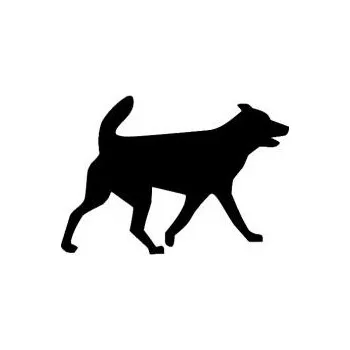 ARTEMISS Pes - plastová šablona 186 Rozměr: B 14,5x14,5cm