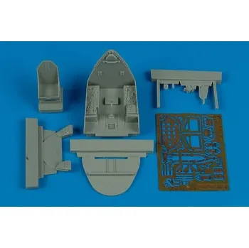 Plastikový model Aires 1/48 F4U-7 Corsair cockpit set