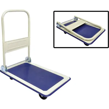 Robustní plošinový vozík se skládací rukojetí 150 kg