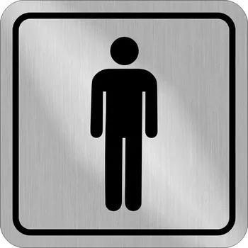 Cedulka plastová - WC páni