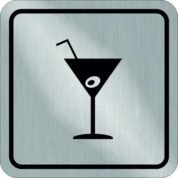 Plastová cedulka bar