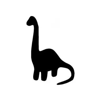 ARTEMISS Brontosaurus - plastová šablona 179 Rozměr: B 14,5x14,5cm
