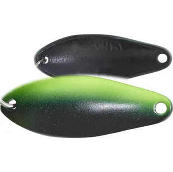 Umělá nástraha Plandavka Gunki Drift 2,1g 29mm Full Black/Yellow Side