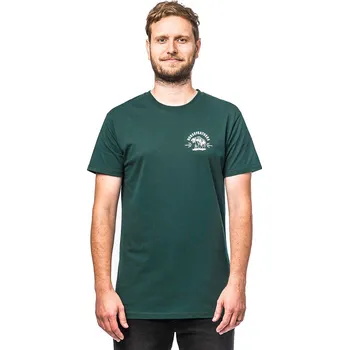 Pánské tričko Horsefeathers Grizzly Bear Bistro Green