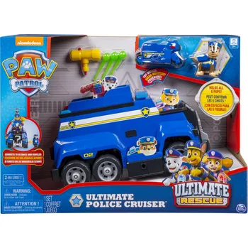 autíčko Spin Master Tlapková patrola velký policejní vůz s motorkou