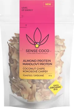 Sušené ovoce Sense Coco Kokosové chipsy BIO mandlový protein 40 g