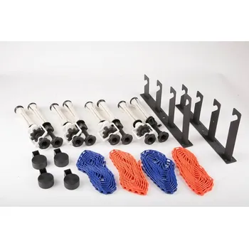 Držáky s trny pro 4 role fotografického pozadí