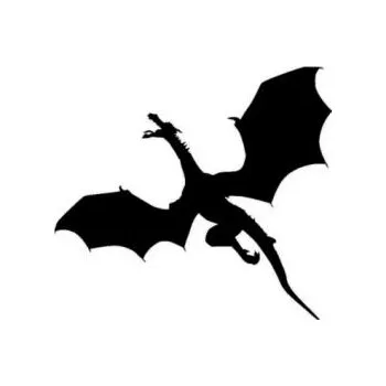 ARTEMISS Drak - plastová šablona 108 Rozměr: B 14,5x14,5cm