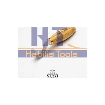 Dláto Řezbářský jednostranný hluboký nůž STRYI na lžíce a misky 50 mm