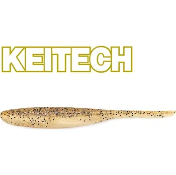 Umělá nástraha Gumová nástraha Keitech Shad Impact 5" 12,5cm Golden Shiner (6ks)