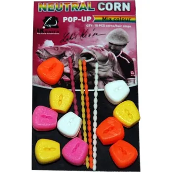 Návnadová surovina LK Baits imitace kukuřice Neutral Corn - Mix colour