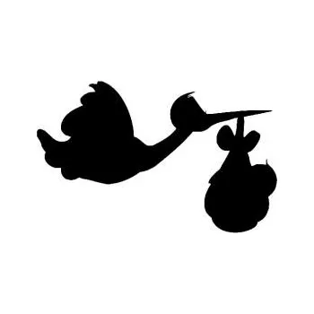 ARTEMISS Čáp - plastová šablona 199 Rozměr: B 14,5x14,5cm