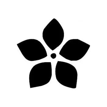 ARTEMISS Kytka - plastová šablona 250 Rozměr: A 6,5x9cm