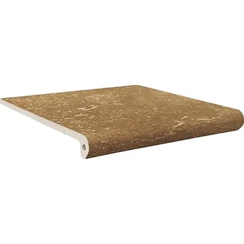 Dlažba Schodovka imitace kamene Stone Brown 33x33 cm