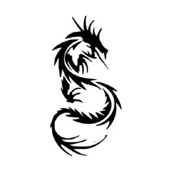 ARTEMISS Drak - plastová šablona 047 Rozměr: B 14,5x14,5cm