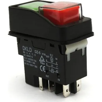 vypínač Náhrada za vypínač spínač KEDU KJD17 5P je DKLD DZ-6-5P
