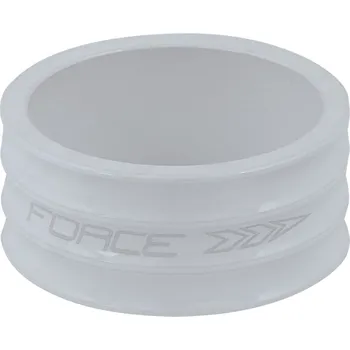 Představec na kolo Podložka pod představec Force 1 1/8” - 15 mm, bílá