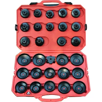 Sada nářadí 30-dílná sada miskovitých klíčů na olejové filtry