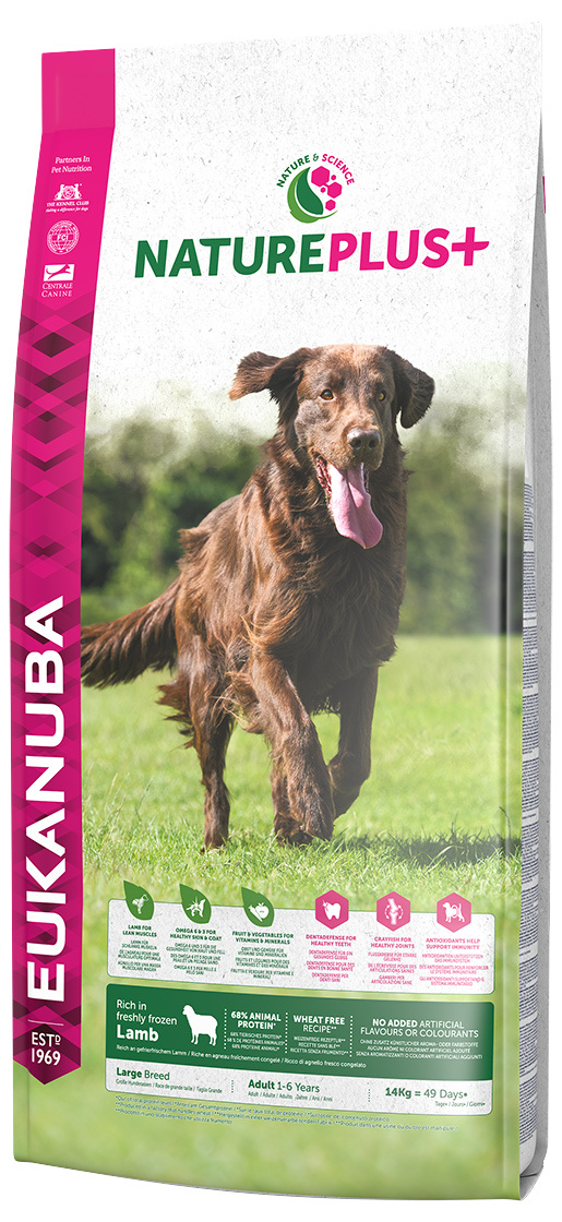 eukanuba nature plus lamb