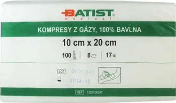 Kompres Batist Medical Kompresy z gázy 10 x 20 cm nesterilní 100 ks