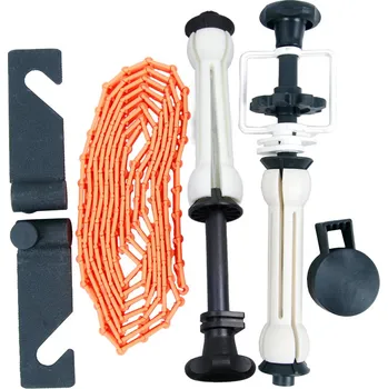 Sestava studiového vybavení Řetězový závěsný systém pro 1 pozadí s montáží na stativy