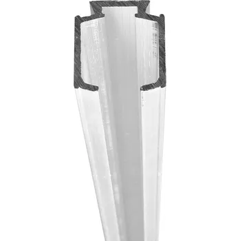 Dveřní kování Kování na posuvné dveře Decentis s tlumičem DISoft - lišta 580cm bez