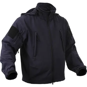 Pánská bunda ROTHCO bunda TACTICAL s kapucí softshell TMAVĚ MODRÁ vel.L