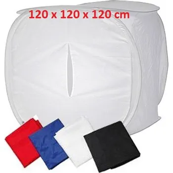 Fotopozadí Fotostudio, foto box, foto stan 120x120x120 cm (Difuzní světelný foto stan - Produktová fotografie )