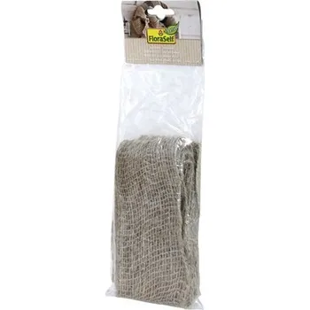 Floristický drát Jutová páska FloraSelf 3 m x 7,5 cm