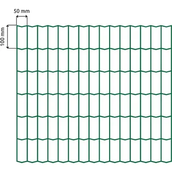 Pletivo Pletivo svařované 100x50x2,2-1000mm 15m zelená
