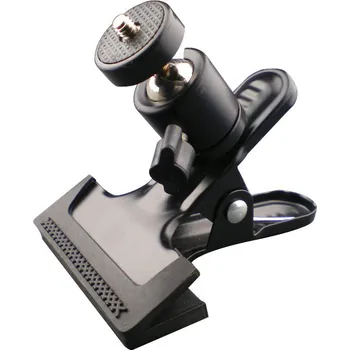 Sestava studiového vybavení Klipsa, svorka s mini hlavou zakončená 1/4" závitem